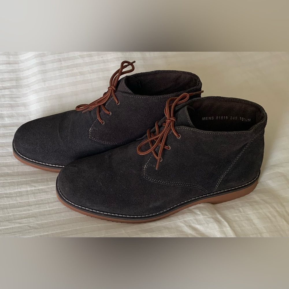 Nunn Bush Chocolate Brown Suede Chukka Boots